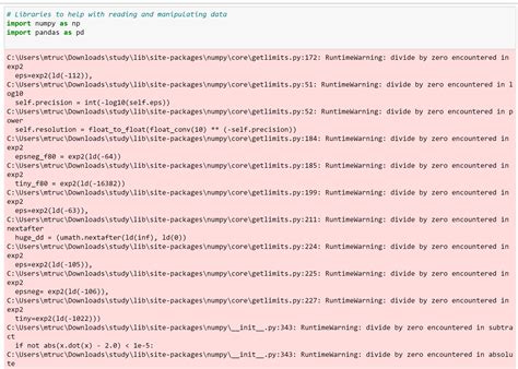 Jupyter Notebook Python Runtime Errors Esri Community