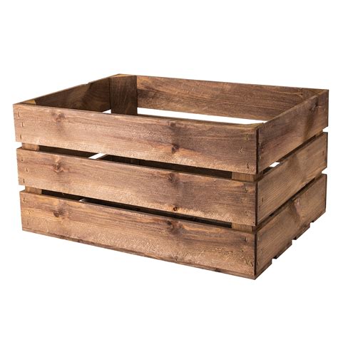 Large Rustic Wooden Crate | WoodenboxUK