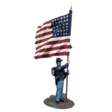Bachmann Europe Plc Union Nco Flagbearer 44th New York Infantry With