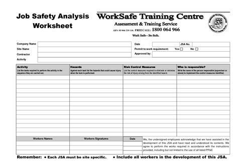 13 Job Task Analysis Worksheet Worksheeto Com
