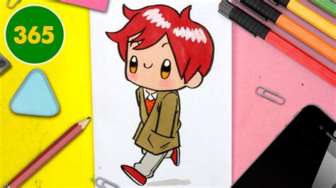 How To Draw A Cute Boy Kawaii Youtube