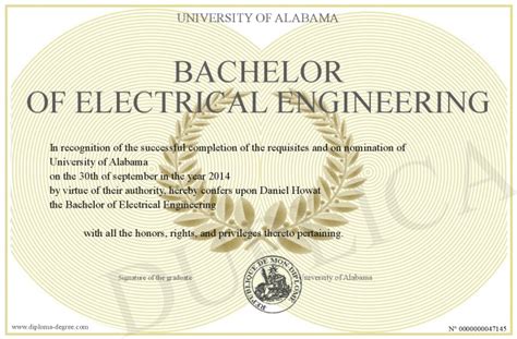 Bachelor Of Electrical Engineering
