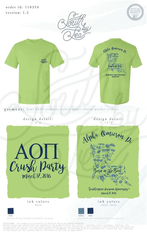 Custom Sorority And Fraternity Apparel South By Sea Artofit