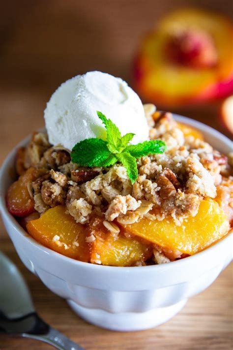 Peach Crisp Recipe | Peach crisp recipe, Peach crisp, Recipes