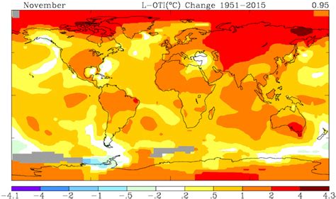 2015 Charts Statistics On Global Temperatures Climate Change