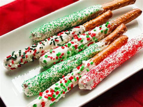 Chocolate Covered Pretzel Sticks Reindeer Food Tasty Oven White Chocolate Covered