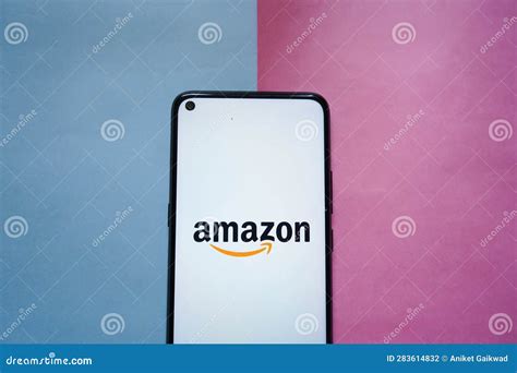Amazon Prime App Or Logo On Smartphone Screen Editorial Photography