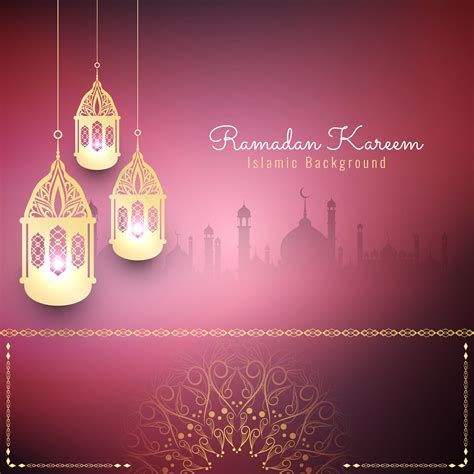 Abstract Stylish Ramadan Kareem Islamic Background 504255 Vector Art At