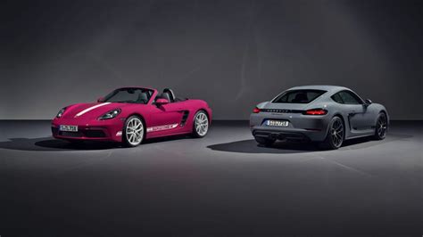 Porsche Debuts 718 Style Editions Variants For Boxster Cayman Cnet