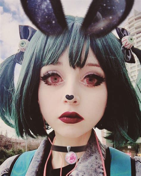 Anzu Anzujaamu Twitter Anime Makeup Kawaii Makeup Goth Makeup