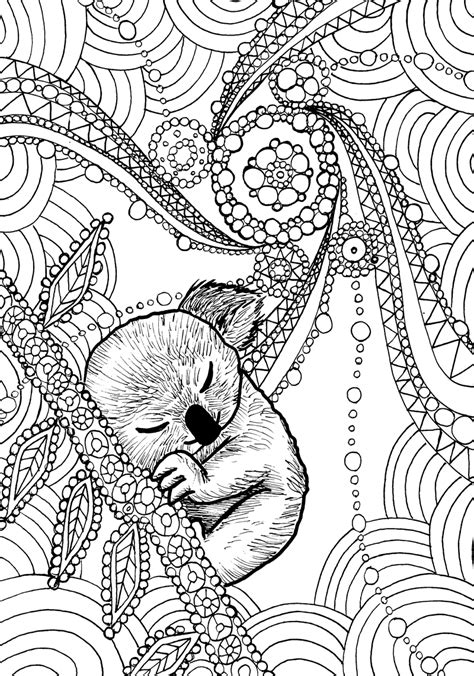 Animal Dreamers Art Therapy Coloring Book Backwards Burd Comics