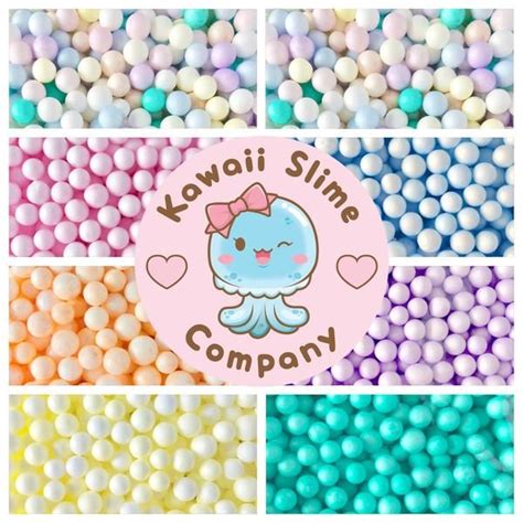 Check spelling or type a new query. Large Pastel Foam Beads - 8 Colors in 2020 | Slime containers, Do it yourself kit, Foam