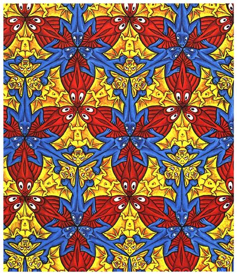 Mc Escher Escher Art Escher Tessellations Tessellation Art