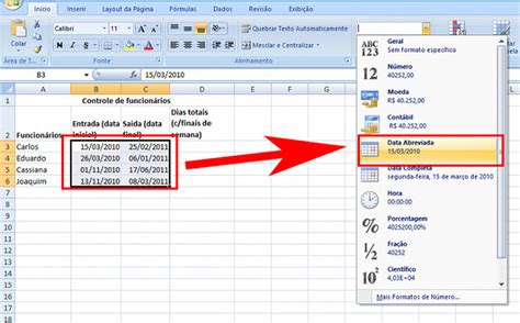 Como Calcular Datas No Excel