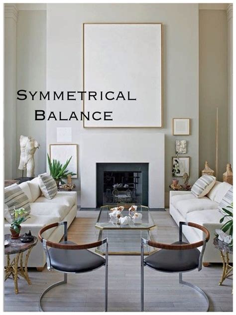 Symmetrical Balance House Interior Living Room Designs Living Room