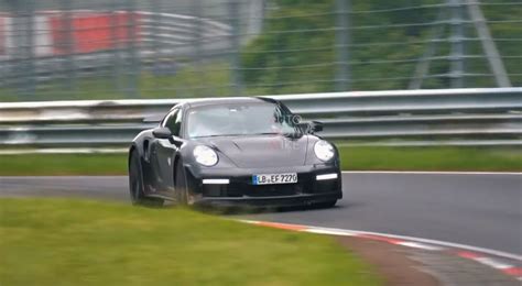 New Porsche 911 Turbo 992 Shows Up On Nurburgring Will Debut Soon