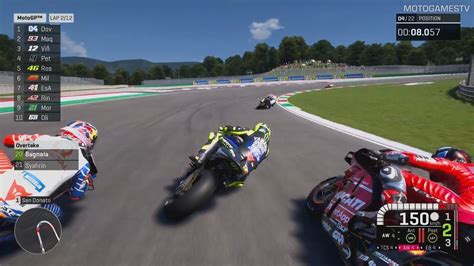Motogp 19 First Gameplay With Valentino Rossi Youtube