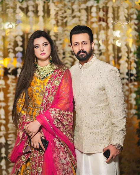Atif Aslam And Wife Make A Statement At A Wedding In Lahore Lens