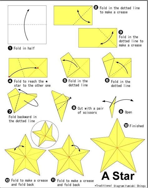 5simple Easy Star Origami Selkietwins