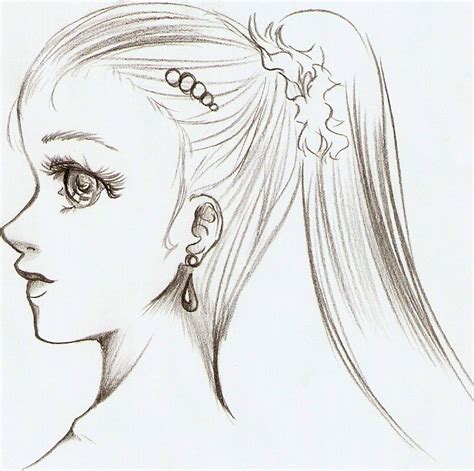 Women's body female body drawing for fashion side view leg line illustration outline person back illustration human body line legs front female female hair back women front back underclothing. Side View Face by Nyra992 on DeviantArt