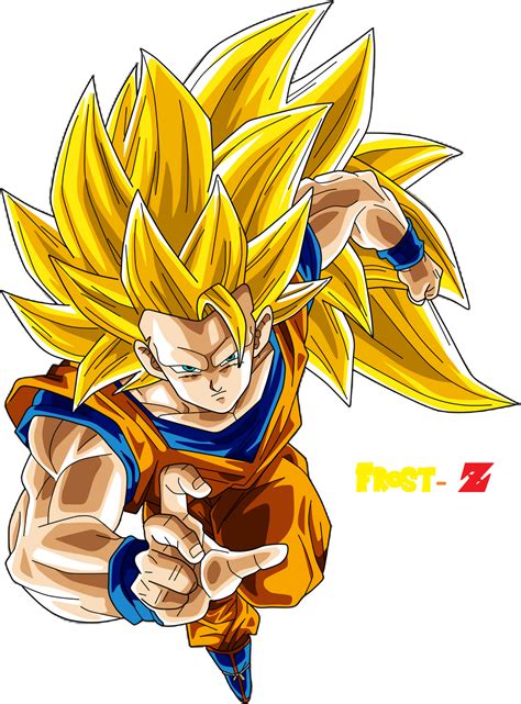 Goku Super Saiyan 3 By Frost Z On Deviantart