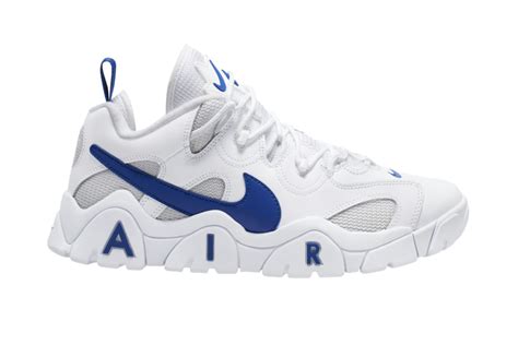 Bold '90s vibes remain strong in the nike air barrage low. Nike Air Barrage Low 2020 White Hyper Blue CD7510-100 ...