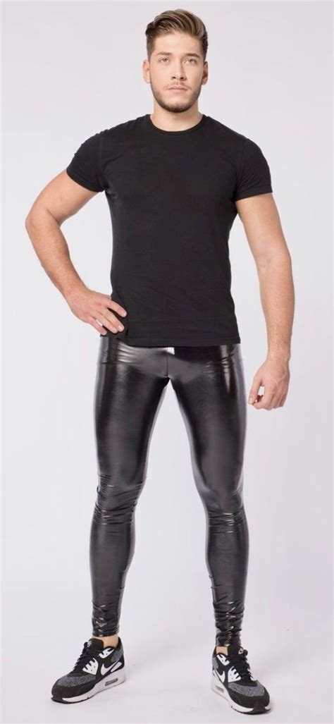 Pin By Serving Muscle On Meggings Tights In Tight Leather Pants Mens Outfits Leather Pants