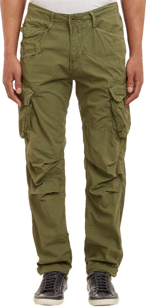 Cargo pants designed with you in mind our cargo pants come in a variety of colours and fits to ensure you get both style and functionality. G-Star RAW Rovic Tapered Cargo Pants Olive in Green for ...