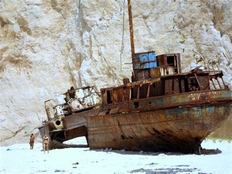 The Famous Shipwreck Beach Of Zante Photo From Navagio In