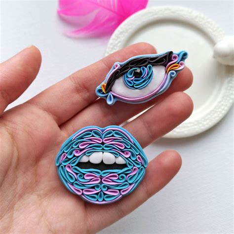 Russian Artist Handcrafts This Polymer Clay Jewelry In Unusual