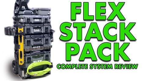 Flex Stack Pack Storage System Full Review And Walkthrough Youtube