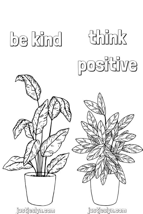 Houseplant Coloring Pages - Franklin Morrison's Coloring Pages