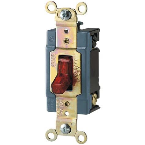 Eaton 15 Amp 120277 Volt Industrial Grade Toggle Switch With Pilot