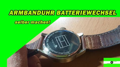 Batterie Einer Armbanduhr Wechseln Einfach Wie Nie Batterie