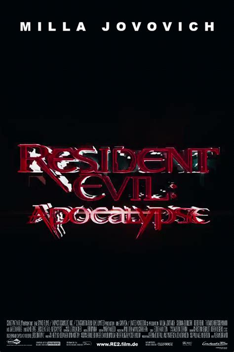 Mpg Resident Evil Apocalypse 2004 24 By Loupii  Movie Art