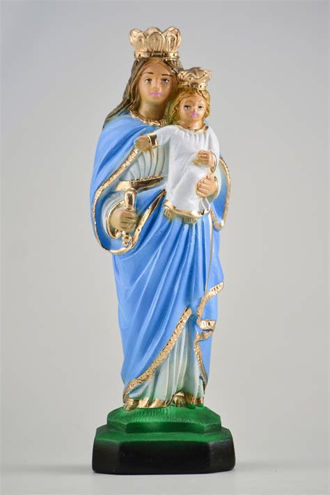 Escultura Nossa Senhora Auxiliadora Imagem 100 Em Gesso Elo7