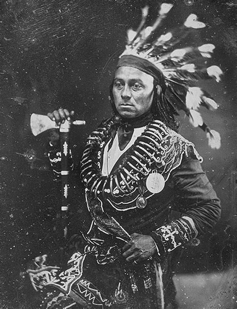 Maun Gua Daus George Henrey Chief Of The Ojibwa Nation Flickr