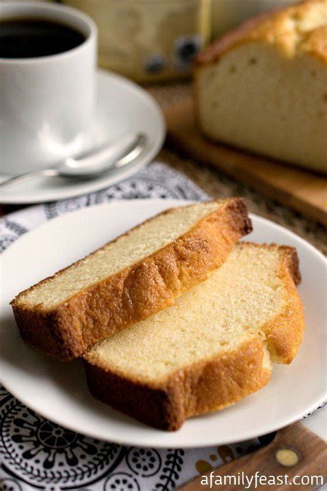 Baking, like any other craft and art form, is all about discovery and reinvention. Condensed Milk Pound Cake - A Family Feast | Desserts, Milk recipes, Condensed milk recipes