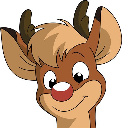 Rudolph The Red Nosed Reindeer Clipart Cute Rudolph C Vrogue Co