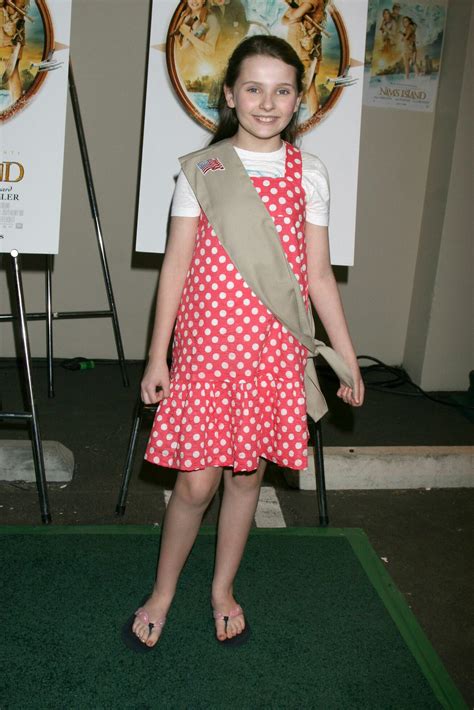 Abigail Breslin Arrives To The Inducted Into The Girl Scouts Of The Usazanuck Theater20th