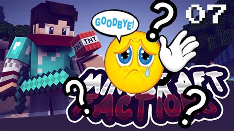 Mcpe Factions Server Lets Play Ep7 Saying Goodbye To The Faction