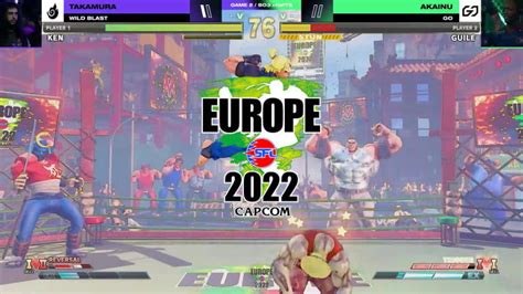 Street Fighter League Pro Eu 2022 13th Day Of The Championship Return