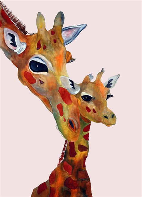 96 Best Paint Giraffes Zebras Hippos Images On Pinterest