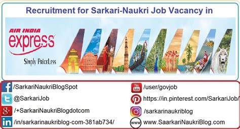 Ground Staff Vacancy In Air India Charters 2017