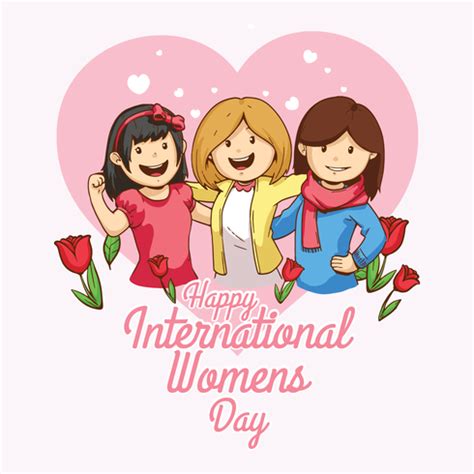 Låt kvinnodagen också vara bröllopsdagen. International Womens Day Illustration - Download Free ...