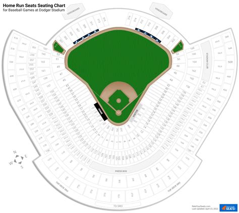 Home Run Seats At Dodger Stadium