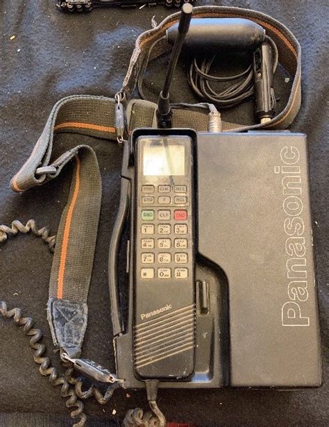 Vintage 1980s Panasonic Ef 6106ea Mobile Phone Ifttt2rchusg