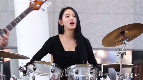Korean Beauty Drummer Ah Yeon Bebop Youtube