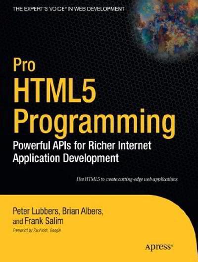 12 HTML5 Books for Professionals | Download Free PDF