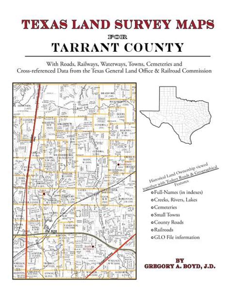 Texas Land Survey Maps For Tarrant County